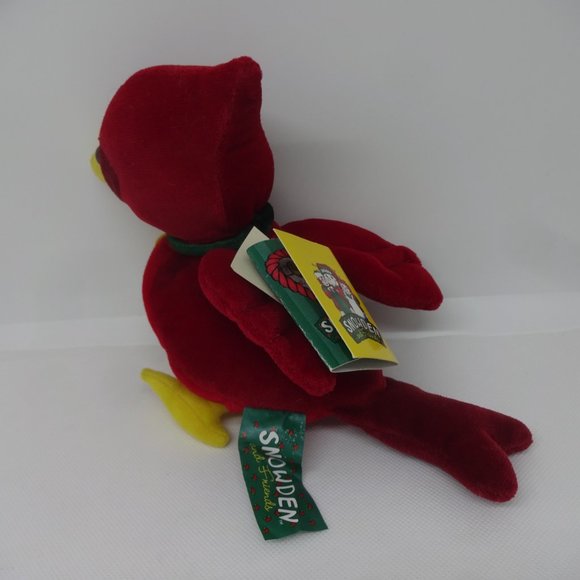 Vintage "SNOWDEN & Friends" The RED CARDINAL Stuffed Plush 1998 (NWT) - Picture 2 of 3